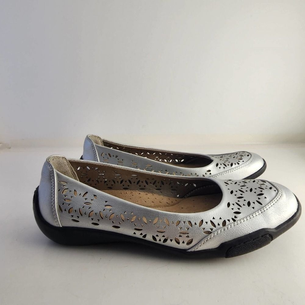 Array silver slip ons - image 6
